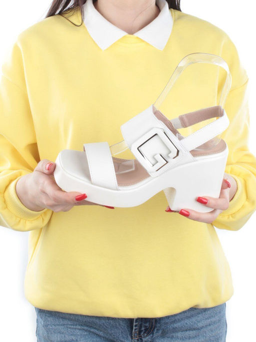 08-PEY330-1 LT. BEIGE Босоножки женские (натуральная кожа) - Фабричный китай фото 14