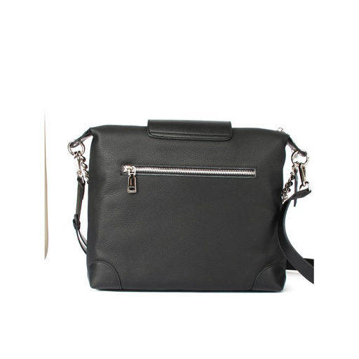 Сумка женская натуральная кожа GU 2066-M 769, 1отд+еврокарм, плечевой ремень, череый 259061 - Adelia фото 2