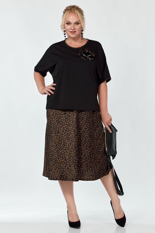 Платье Belinga 1222 черный - Mira fashion фото 528