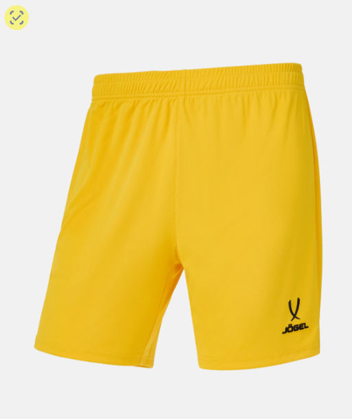 Шорты вратарские Jogel PREMIER PerFormDRY GK Shorts Yellow, желтый