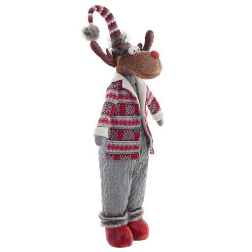 Игрушка набивная "Олень", L29 W17 H101/72 см, 2в.