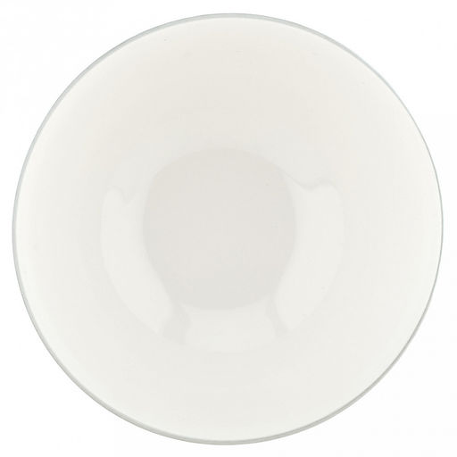 Облако Пиала фарфоровая 430мл, д12,7см, h7см, рельефный декор - голубой, отводка, белый (Китай) - Домашняя мода фото 2