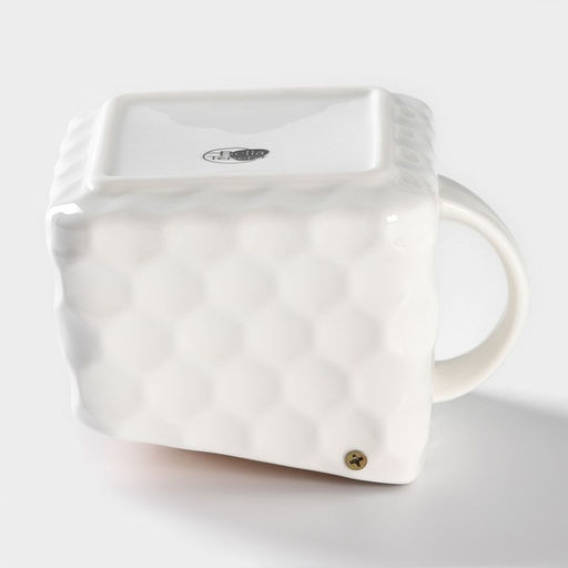 Банка для сыпучих BellaTenero, 800 мл, 14.511 см, с ложкой, с бамбуковой крышкой, фарфор, белая фото 8