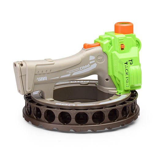 Бластер "Ярость" с мягкими пулями. в коробке