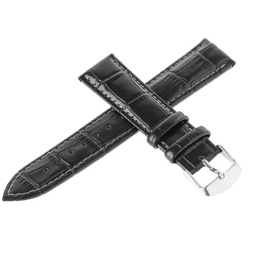 Ремешок натуральная кожа C16XL-22black-gray
