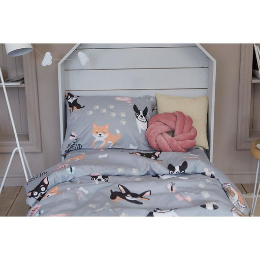 Постельное бельё 1.5-спальное «Этель» Best friend, бязь