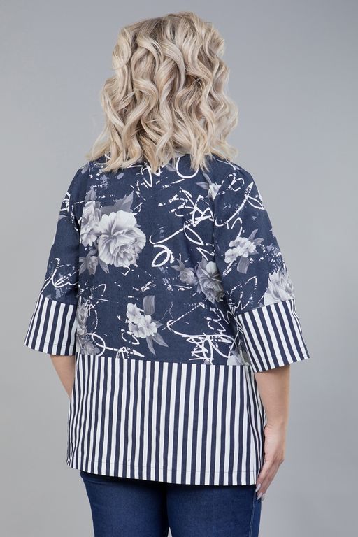 Жакет 1241 темно-синий - Novita фото 4