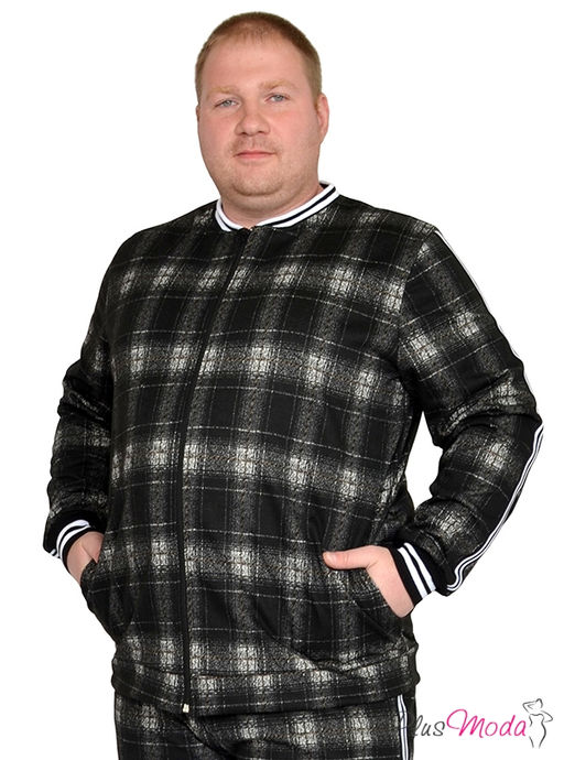 Толстовка Модель №1350 размеры 44-84 - Plusmoda фото 3