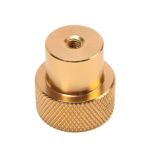 Ручка-кнопка мебельная CAPPIO PK328, d=23 мм, золото, 8 шт. TMP .