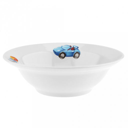 Миска фарфоровая "Любимые игрушки" д170мм, 300мл, h55мм (Россия)