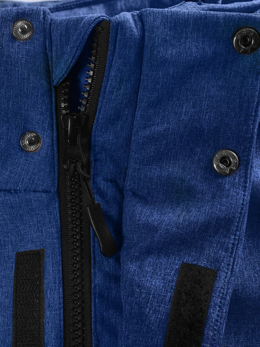 Парка спортивная мужская с капюшоном softshell синего цвета 9565S - Mtforce фото 19