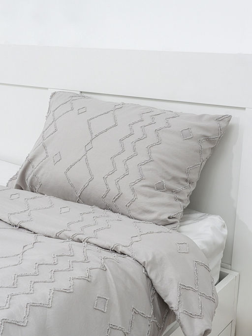 Постельное бельё 2-спальное LoveLife Tufting Орнамент, микрофибра