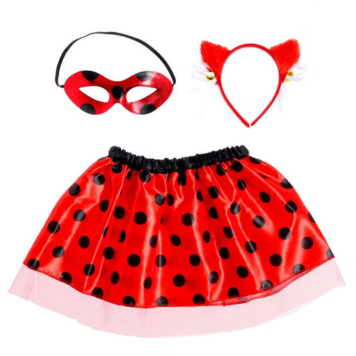 Карнавальный набор Кошка 3 предмета: юбка, маска, ободок