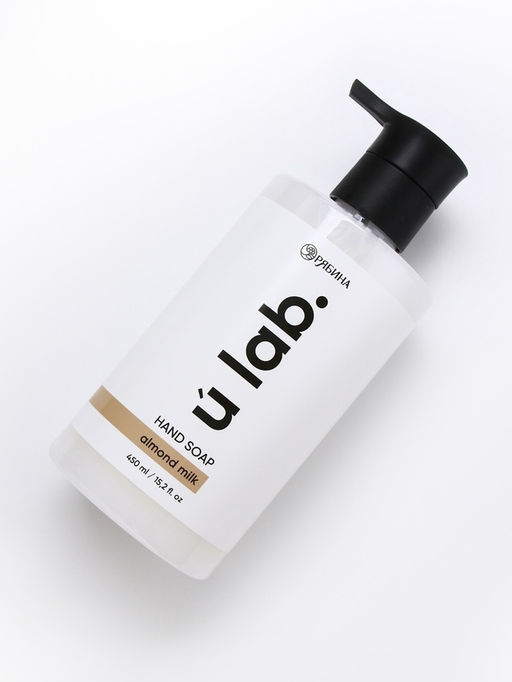 Мыло для рук жидкое, 450 мл, аромат миндальное молоко, ULAB - URAL LAB фото 7
