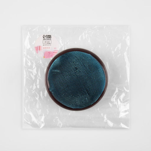 Игольница «Круг», на деревянной подложке, d=7 см, МИКС