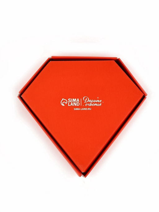 Цена за 5 шт. Коробка подарочная под бижутерию Красная, тиснение, 10?9?3.5 см