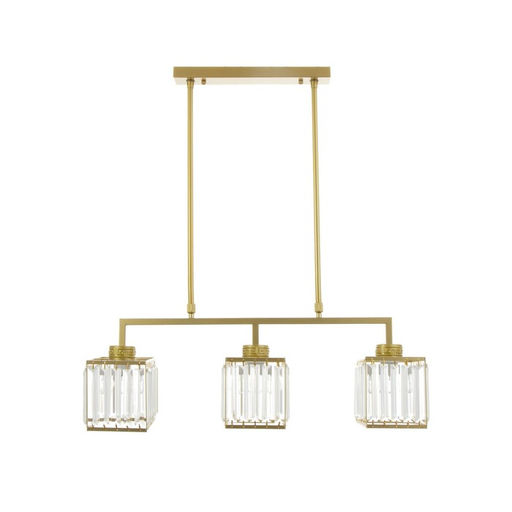 Светильник «Герда» 3хЕ27 40 Вт золото 78×31×33-90 см BayerLux