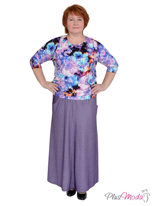 Юбка Модель №296 размеры 44-80 - Plusmoda фото 8