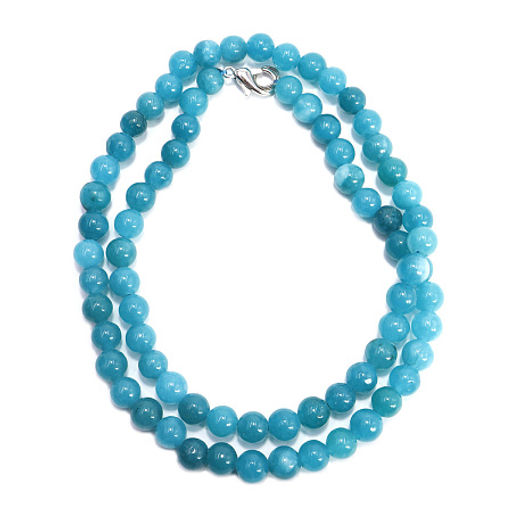 Бусы из камня Бирюзовая лагуна на карьерный рост 6мм