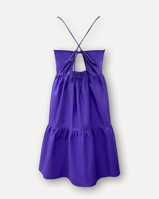 Ярко-голубое платье - Incity фото 10