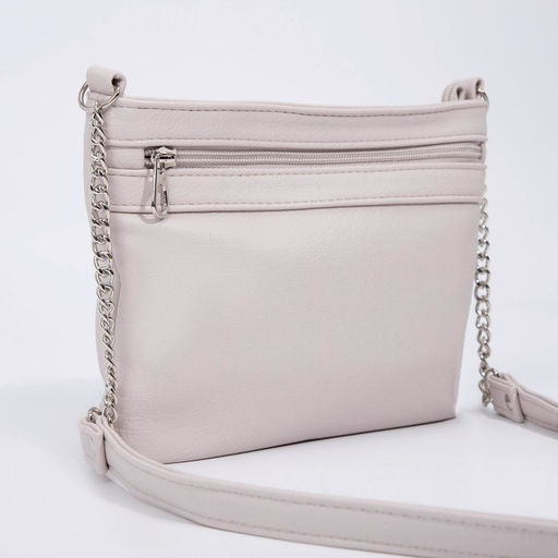 Сумка кросс-боди на молнии, цвет бежевый - Simaland фото 3