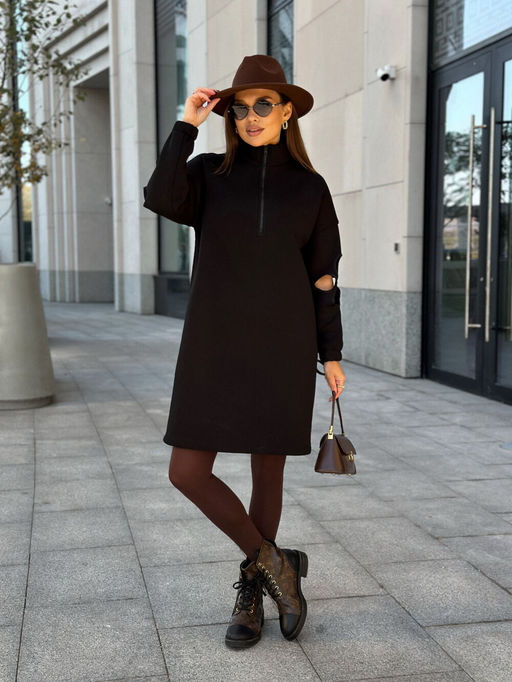 Платье DilanaVIP 2058 черный - Dilana vip фото 3