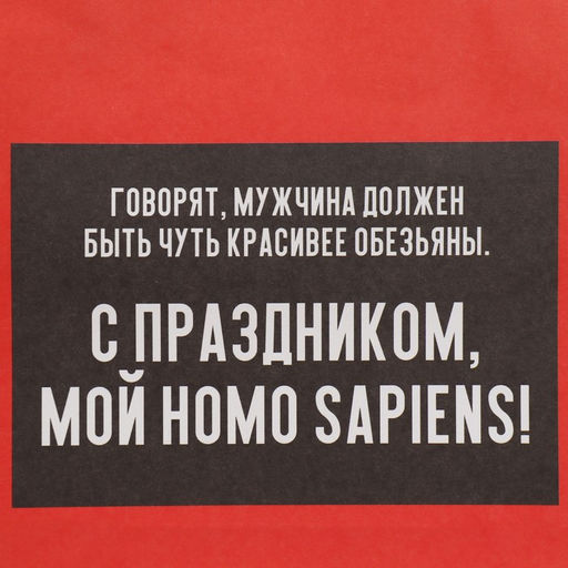 Пакет подарочный Обезьяна, 22 х 22 х 11 см - Дарите счастье фото 4