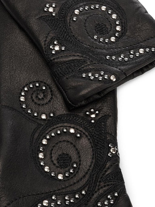 Перчатки женские ш+каш. IS01439 black - Eleganzza фото 3