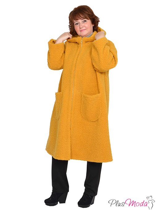 Куртка-пальто Модель №678 размеры 44-84 - Plusmoda фото 5