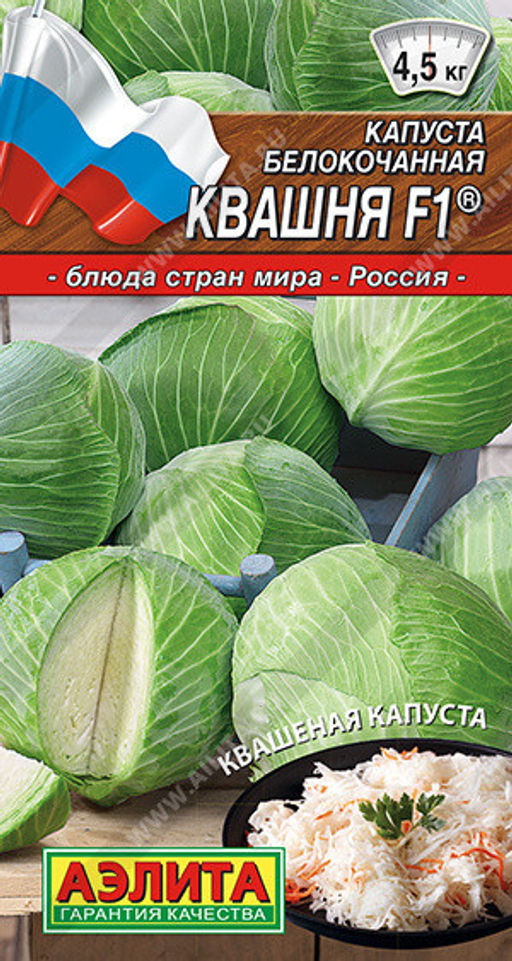 0460A Капуста б/к Квашня F1 15шт