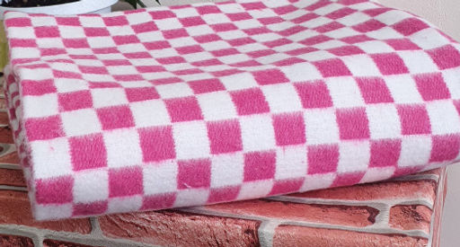 Одеяло байковое клетка сиреневая - Гобеленглавснаб фото 4