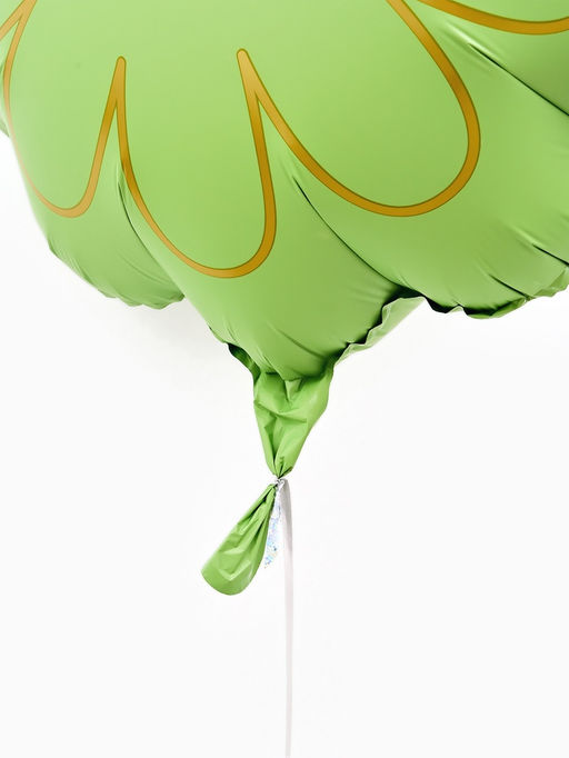 Воздушный шар фольгированный 21 Ромашка. Золотые лепестки, набор 5 шт., мятный сатин - Страна карнавалия фото 4