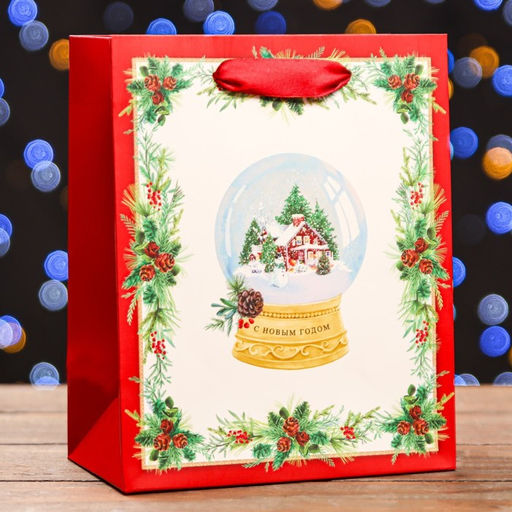 Пакет подарочный Волшебный шар , 18 х 22,3 х 10 см - Simaland фото 4