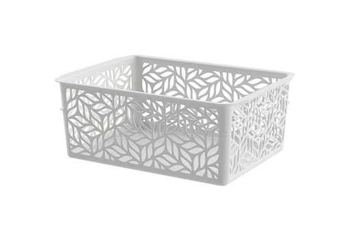 Корзинка универсальная "Linden" 1,4л, 190х140х75мм (светло-серый)