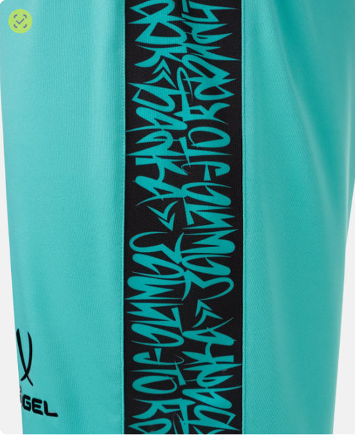 Шорты игровые Jogel AMKAL PerFormDRY Shorts, бирюзовый/черный  фото 5