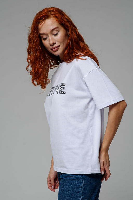 8506/1 Футболка женская оверсайз - Натали фото 71