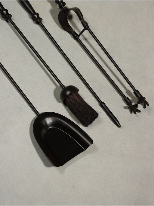 Каминный набор Очаг сталь, 4 предмета, 13х13х61 см - Simaland фото 5