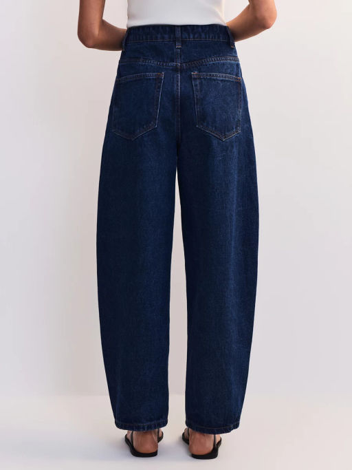 Джинсы бананы с высокой посадкой ZR2605092314-104 / Zarina