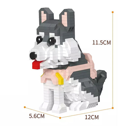 Конструктор "Хаски" 1000 дет,. в коробке