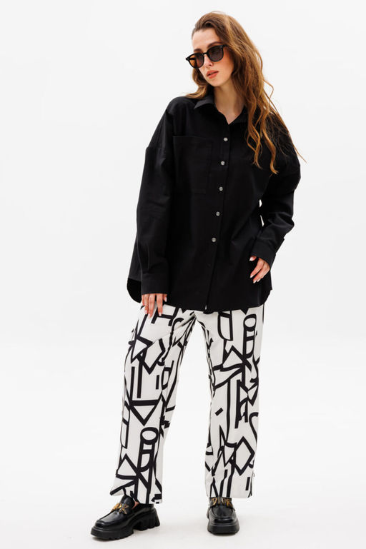 Костюм NIKVA н533 черно-белый