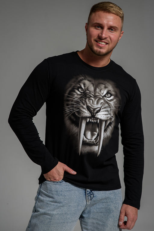 8514/1 Футболка с длинным рукавом мужская