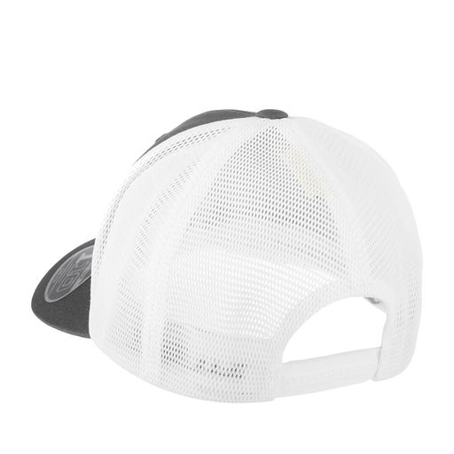 Бейсболка FLEXFIT арт. 110MT (темно-серый / белый)  фото 3