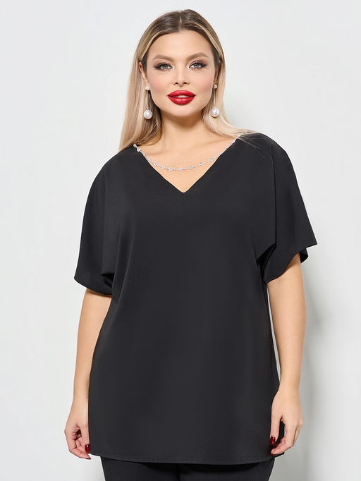 Костюм 0001-7а чёрный - Aquarell фото 5