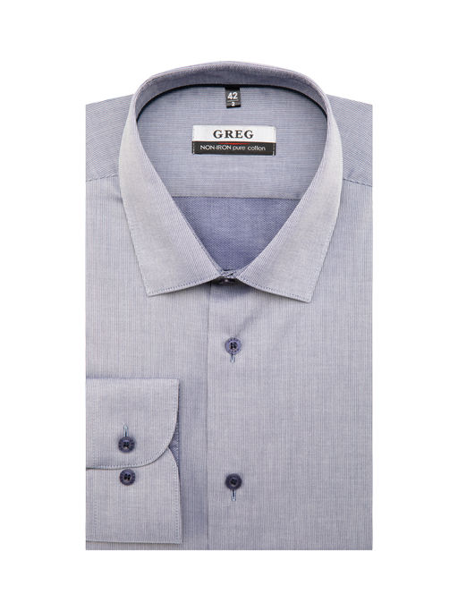 Сорочка мужская длинный рукав GREG 311/211/5583/1p  фото 2