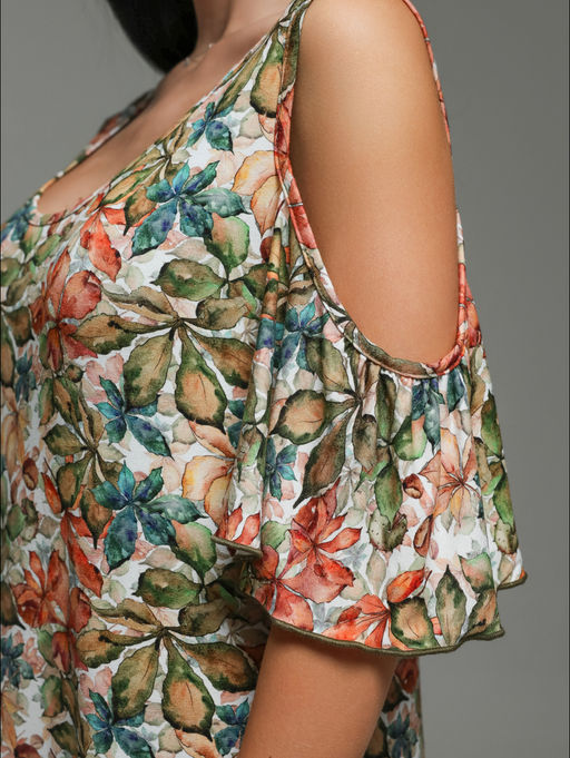 Ялта платье женское (листья)