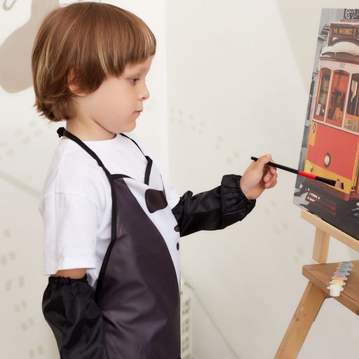 Фартук с нарукавниками детский Этель «Little man», 49×39 см