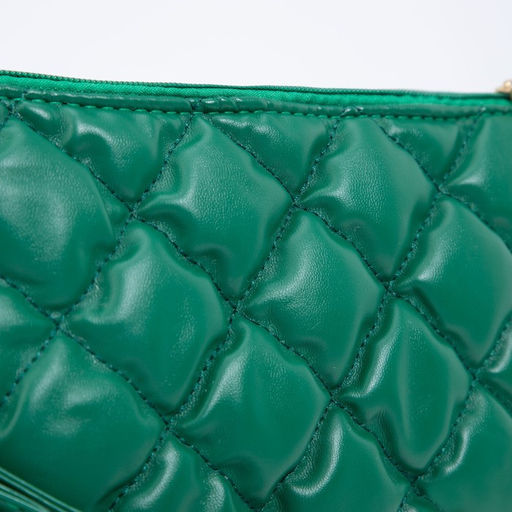 Сумка-клатч на молнии, цвет зелёный - Simaland фото 5