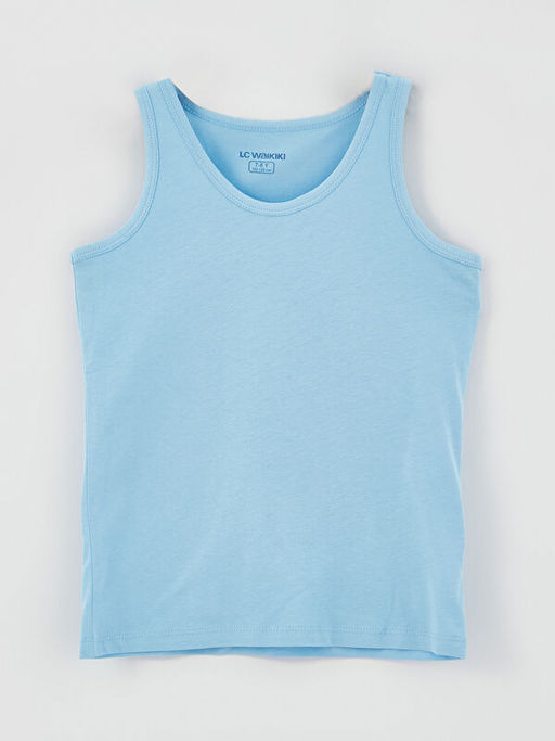 Bisiklet Yaka Erkek ?ocuk Atlet 2li - Waikiki фото 3