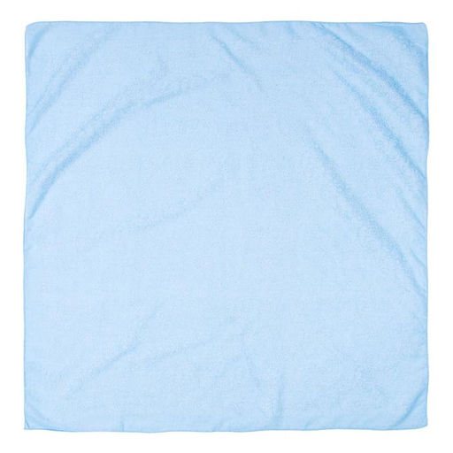 Платок женский, цвет голубой, размер 70х70 - Rossini фото 3
