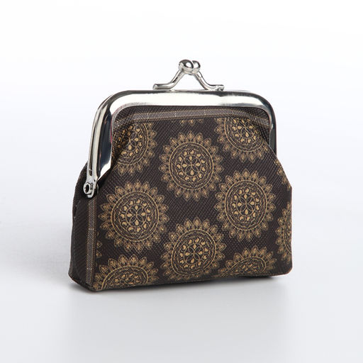 Кошелёк на фермуаре, цвет коричневый - Simaland фото 2